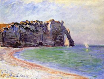 尅勞德 莫奈 Etretat, the Porte d'Aval 尅勞德 莫奈 Etretat, the Porte d'Aval